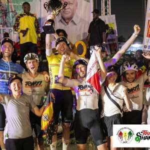 De Neve from Belgian shocks cyclists at 2025 Tour du Ghana Grand finale at Ablekuma Vicolis