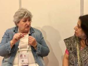 Dr Susan Swindells  UNMC left and Shobha Shukla - CNS right