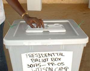 NPP angry over 6 missing ballot boxes from ECs moving truck