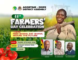 41st District Farmers’ Day: Agotime-Ziope MP donates GHC15,000 to support celebration