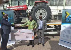 Ministry Of Agriculture Get Tractor Support  From Eximbank Towards National Farmers' Day Celebration