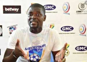 Medeama SC head coach Samuel Boadu