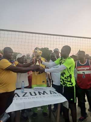 Wa Mighty Fingers Crowned Winners Of The 2021 Volleyball Galla Organized By Azumah Resources Limited