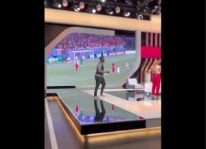 2022 World Cup: Watch Asamoah Gyan's emotional celebration after Ghana win over South Korea VIDEO