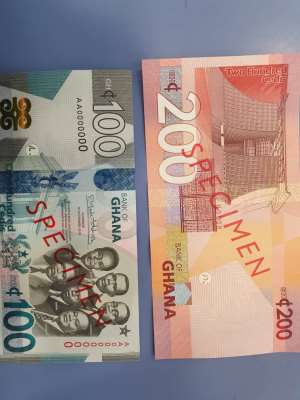 Answers To Questions About The New Gh100, Gh200 Banknotes