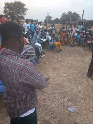 Upper West: Angry Baagangne community members boycott NPP meeting second time