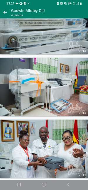 Mahama saves babies at Dodowa hospital with incubators on 65th birthday