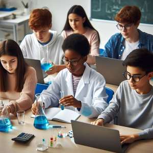 This Image Depicts Learners In A STEM Class