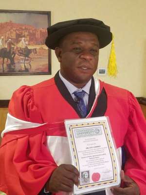 Congratulations To Dr. Lord Oblitey Commey!
