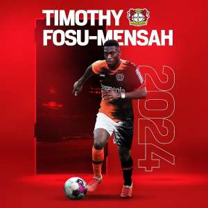 Bayer Leverkusen announce signing of Timothy Fosu-Mensah from Manchester United
