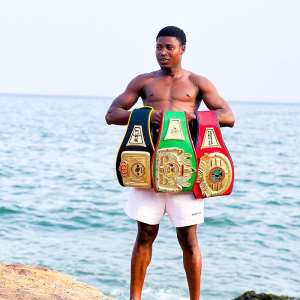 Sampson Segbedzi warns welterweight contenders in Ghana and Africa