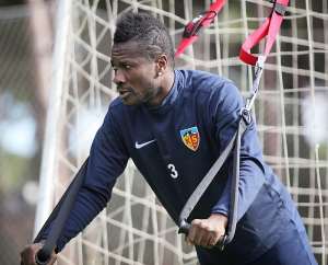 Asamoah Gyan Steps Up Training To Be Passed Fit For Kayserispor Turkish Cup Tie On Thursday