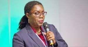 Ursula Owusu-Ekuful is the Communications Minister