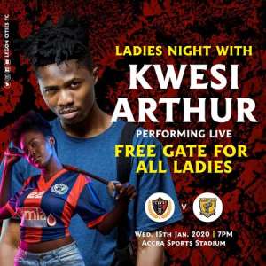 Kwesi Arthur To Perform At Legon Cities' Premier League Match