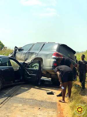 Samira Bawumia survives accident, bodyguard dies