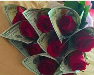 Ladies, Flowers  Money