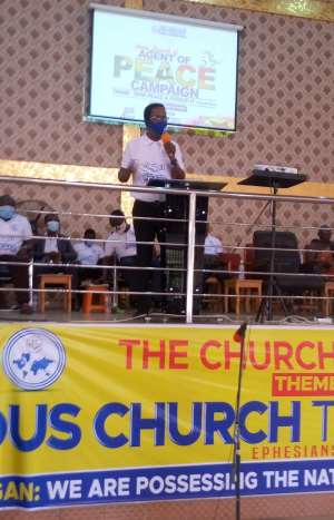 Election 2020: Swedru Area Church Of Pentecost Launches Agent Of Peace Campaign