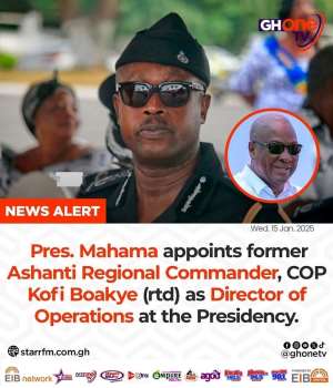 COP (Rtd) Nathan Kofi Boakye: A New Era in National Security