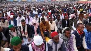 Ethiopian Muslims celebrate Eid-al Fitr