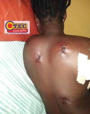 AR: Mentally Challenged Man Butchers Bathing Woman At Nkawie
