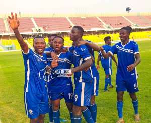 Great Olympics Defeat Karela United 2-0 To Record First Ghana Premier League Win