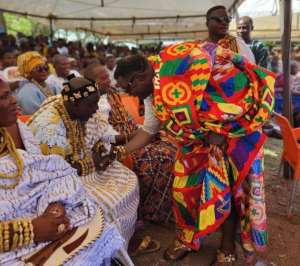 Elvis Afriyie Ankrah commends chiefs, people of Anlo for promoting unity at Hogbetsotso Za