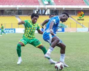 Great Olympics labour to defeat Nsoatreman FC 2-1 in Accra