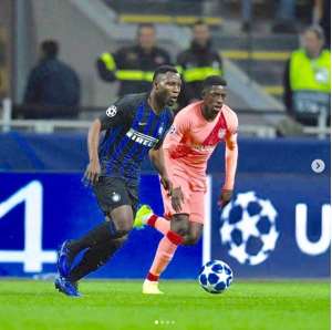 Kwadwo Asamoah Happy With Milan's Performance Against Barcelona