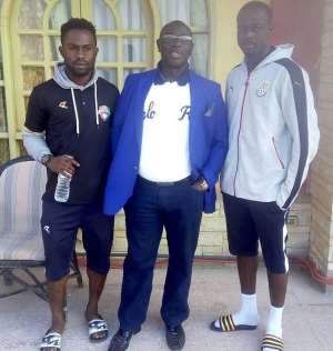 Karela FC Duo Sarfo Taylor And Emmanuel Mintah In Egypt To Seal Alassiouty Sport Moves
