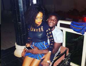 Actress, Bose Alao Shows off her Man to Scare Suitors Away