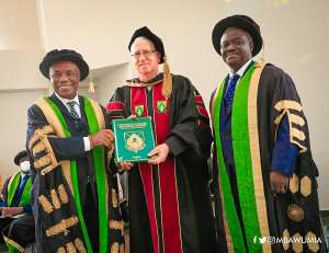 University Of Health And Allied Sciences Awards Rev. Fr. Campbell With An Honorary Doctorate