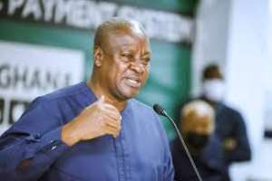 NDC flagbearer, John Dramani Mahama