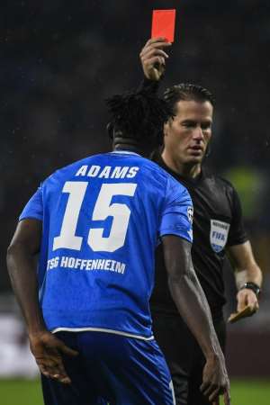 UCL: Kassim Adams Sees Red As Hoffenheim Fight Back To Earn 2-2 Draw At Lyon
