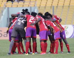 Wrap of matchday 9 of GHPL: Hearts return to winning ways, Karela hammer Chelsea as Kotoko snatch late point at WAFA