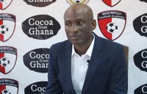 WAFA SC head coach Prosper Narteh Ogum