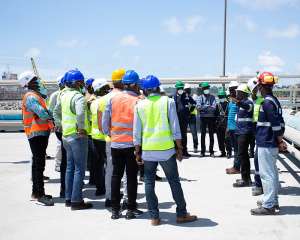 CBOD members visit new Takoradi oil jetty