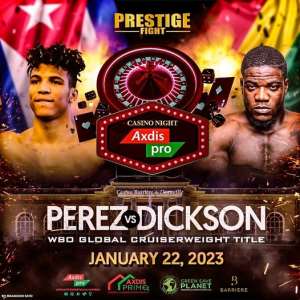 WBO Global Cruiserweight Championship: Lenar Perez Cuba v Jacob Dickson Ghana