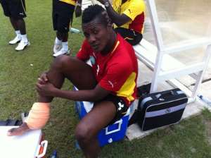 Asamoah Gyan To Undergo MRI Scan On Thursday