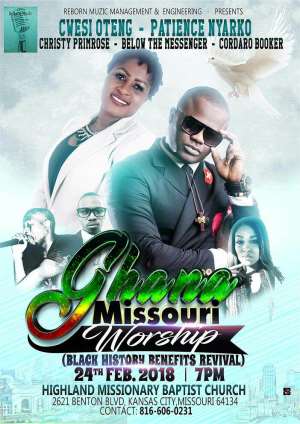 Patience Nyarko and Cwesi Oteng to collaborate with Missouri artists for black history month celebra
