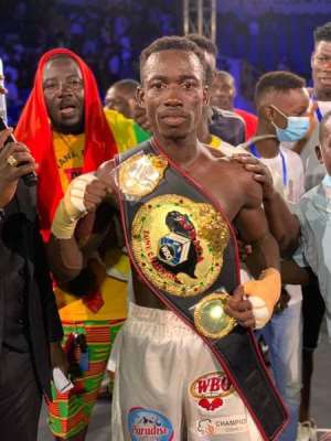 I deserve Best Professional Boxer of the year award - WBO Africa Champion John Laryea