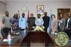 Maame Tiwaa holds first EOCO meeting with UN Agencies