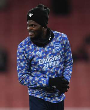 Carabao Cup: Thomas Partey named on Arsenal bench for Liverpool encounter two days after Ghana AFCON exit