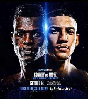 GBA Wishes Richard Commey Success In His IBF Title Defence At Madison Square Garden On Saturday
