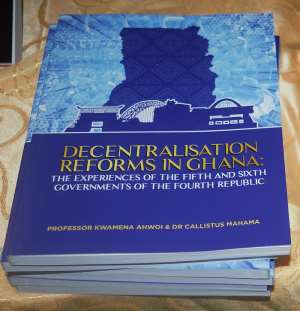 Mahama Launches Decentralization Reforms Book
