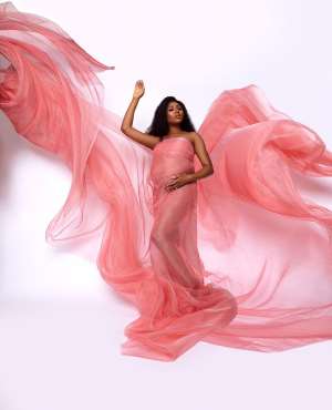 Stephanie Coker Marks Birthday with Lovely Maternity Photos  Gratitude Messages