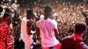 Shatta Wale and Stonebwoy left together on stage at the 2019 Ashaiman to the World concert