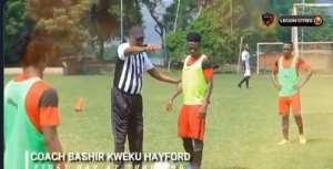 VIDEO: Coach Bashir Hayford takes charge of first Legon Cities FC training