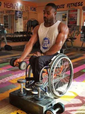 Raphael Botsyo Nkegbe starts preparations for Tokyo Paralympic Games