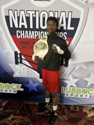 Joseph Awinongya Jnr. wins 15th American Junior Nationals Boxing Belt