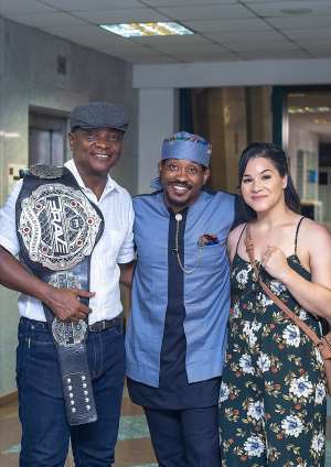 Togbui Afede XIV Hosts MMA World Champion Bubba Jenkins
